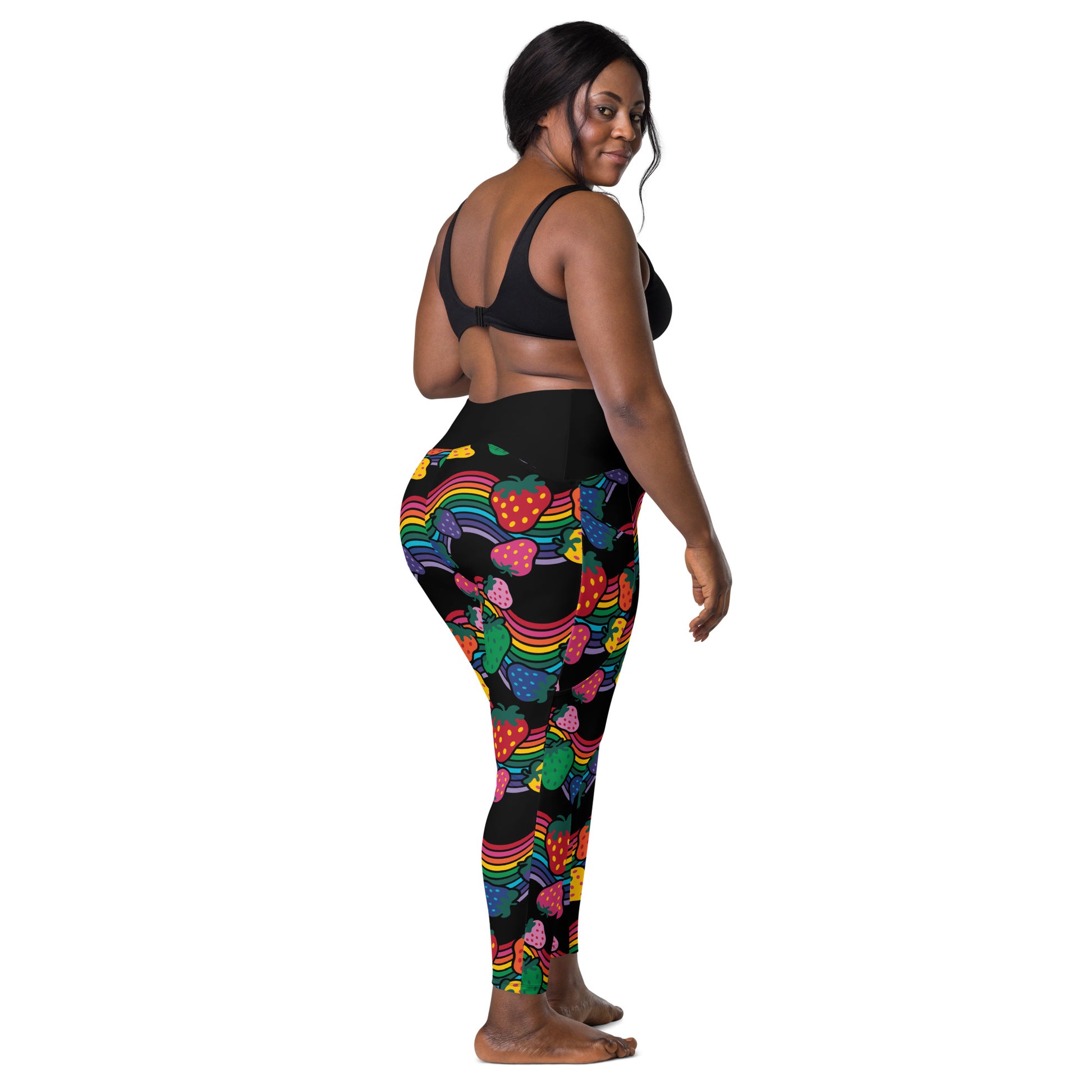 BERRYBOW black - Leggings With Pockets | SHALMIAK