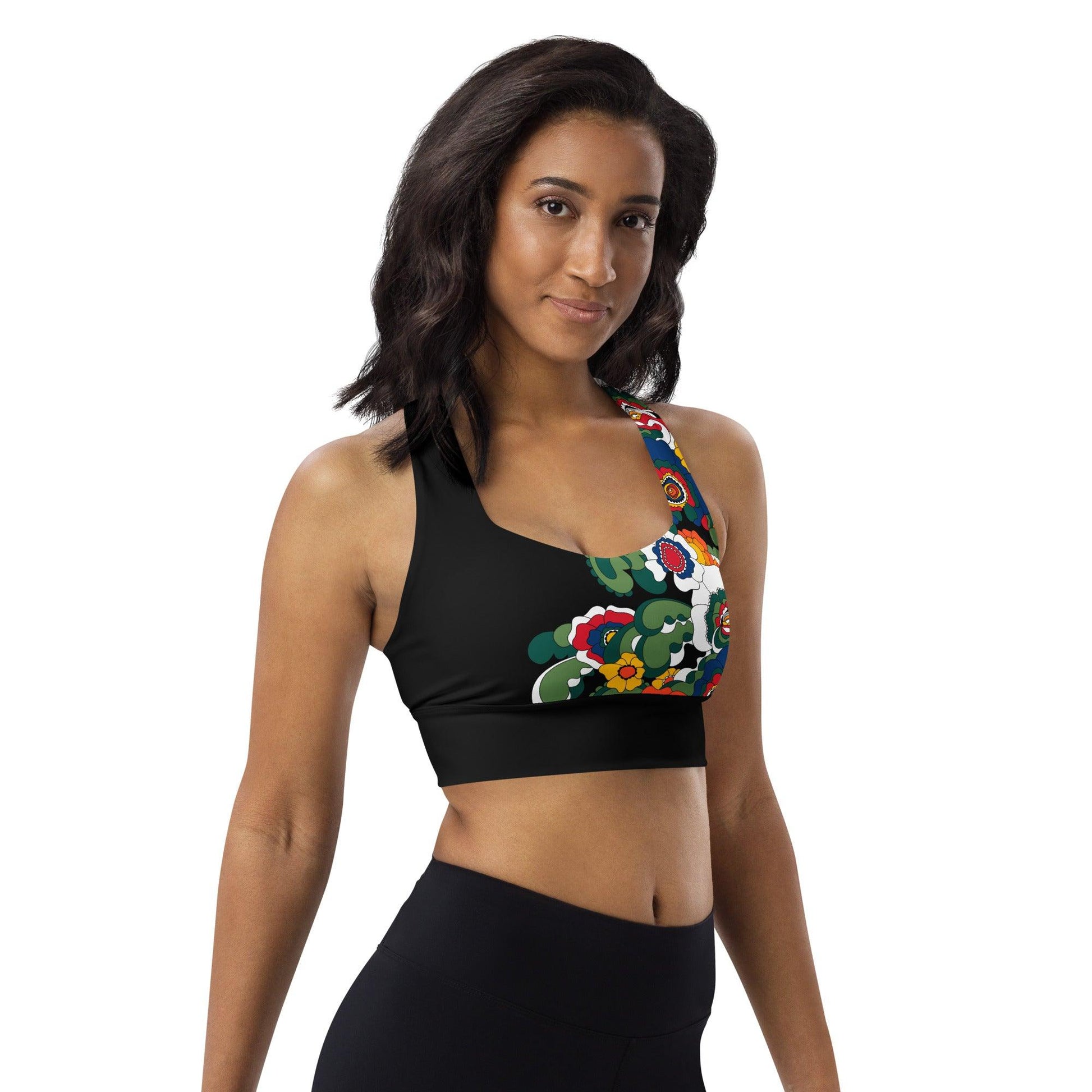 Sports Bra - GROOVY KURBITS black | SHALMIAK