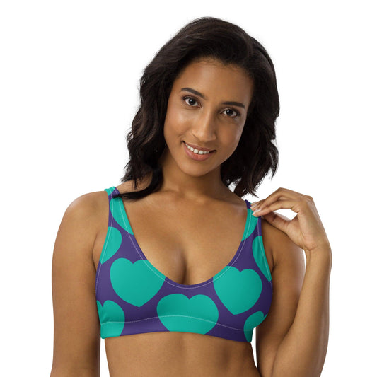 Bikini Top - ELLIE LOVE mint purple | SHALMIAK
