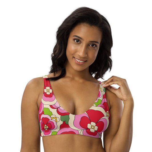 Bikini Top - PANSY FANTASY pink | SHALMIAK