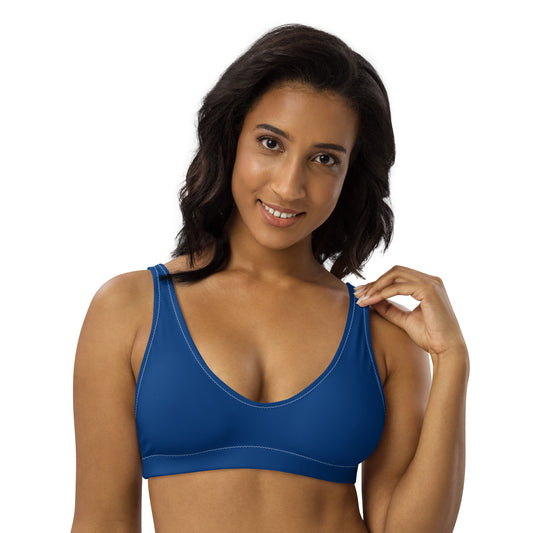 Bikini top - BLUE - Single color 3XL