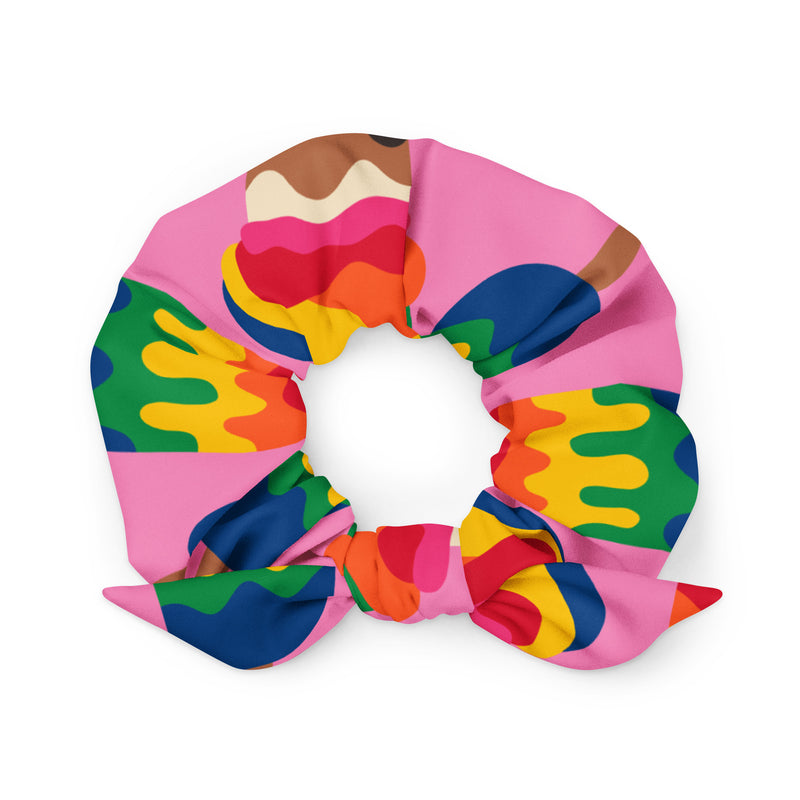 MANIC ICE pink - Scrunchie