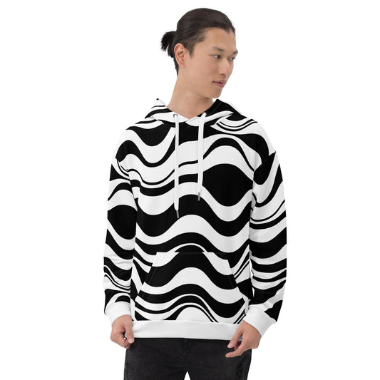 ENERGY WAVES black - Hoodie | SHALMIAK