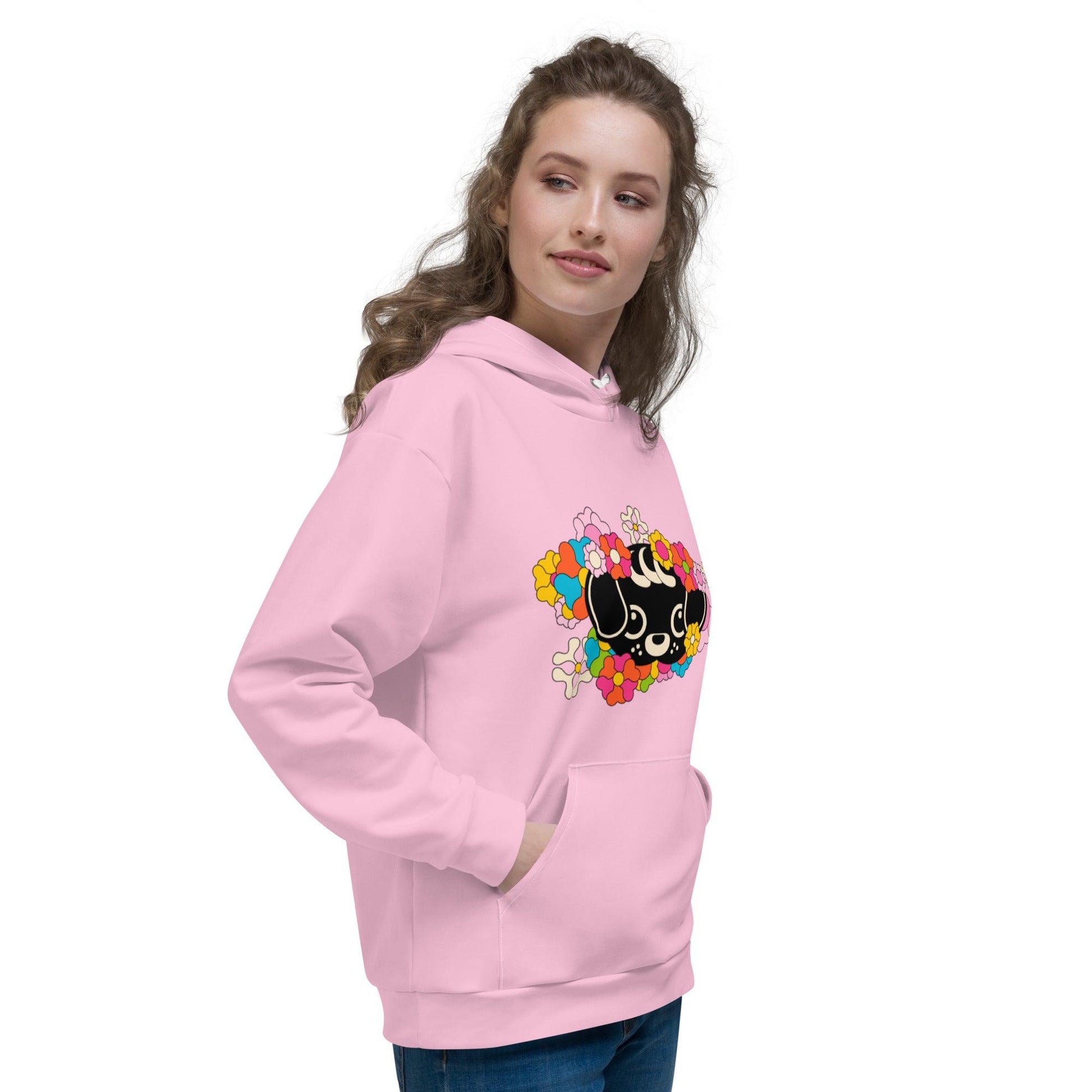 FUNKYPUP pink (just pup) - Hoodie | SHALMIAK