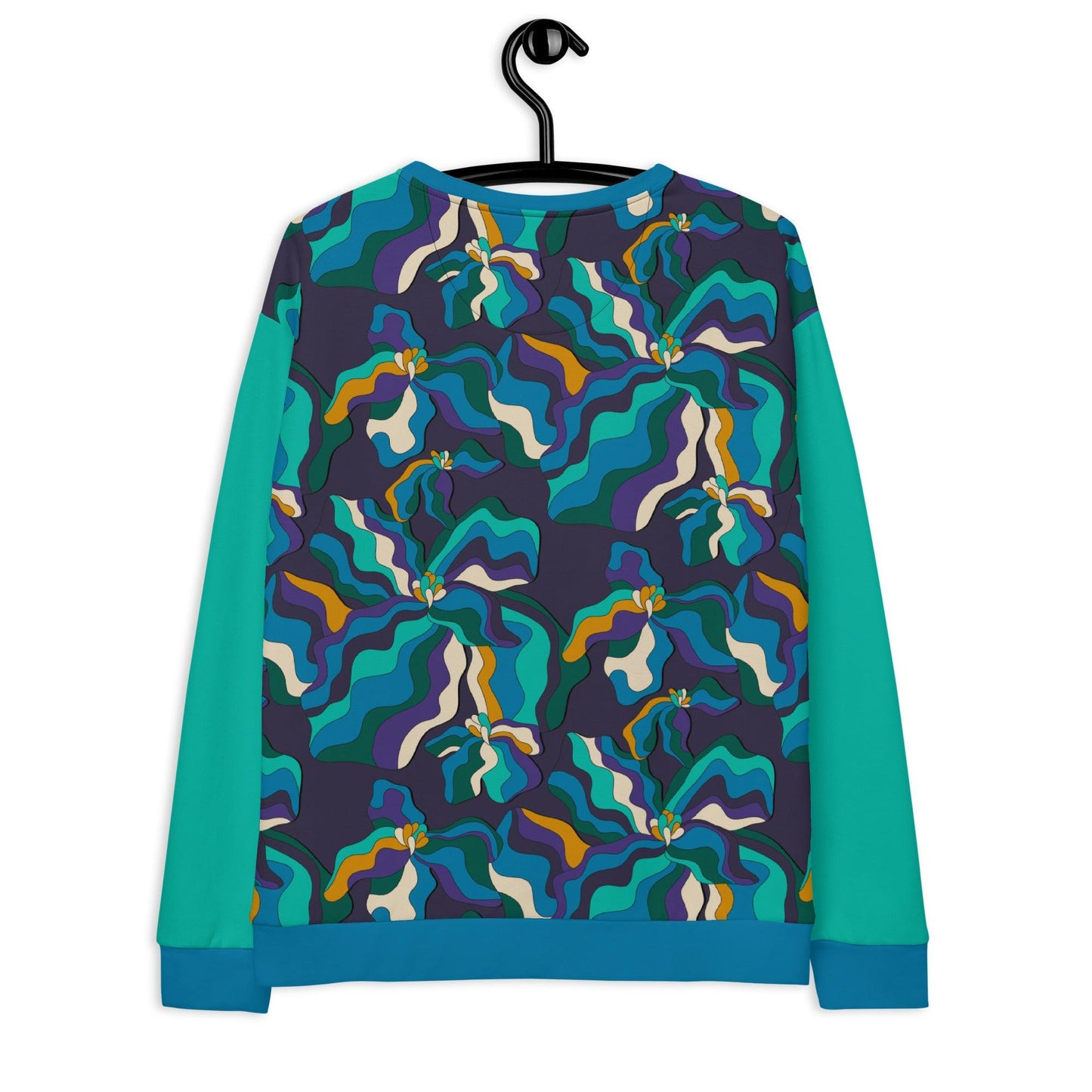 SASSY IRIS purple - Sweatshirt | SHALMIAK