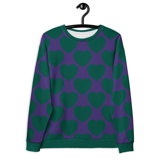 ELLIE LOVE green purple - Sweatshirt