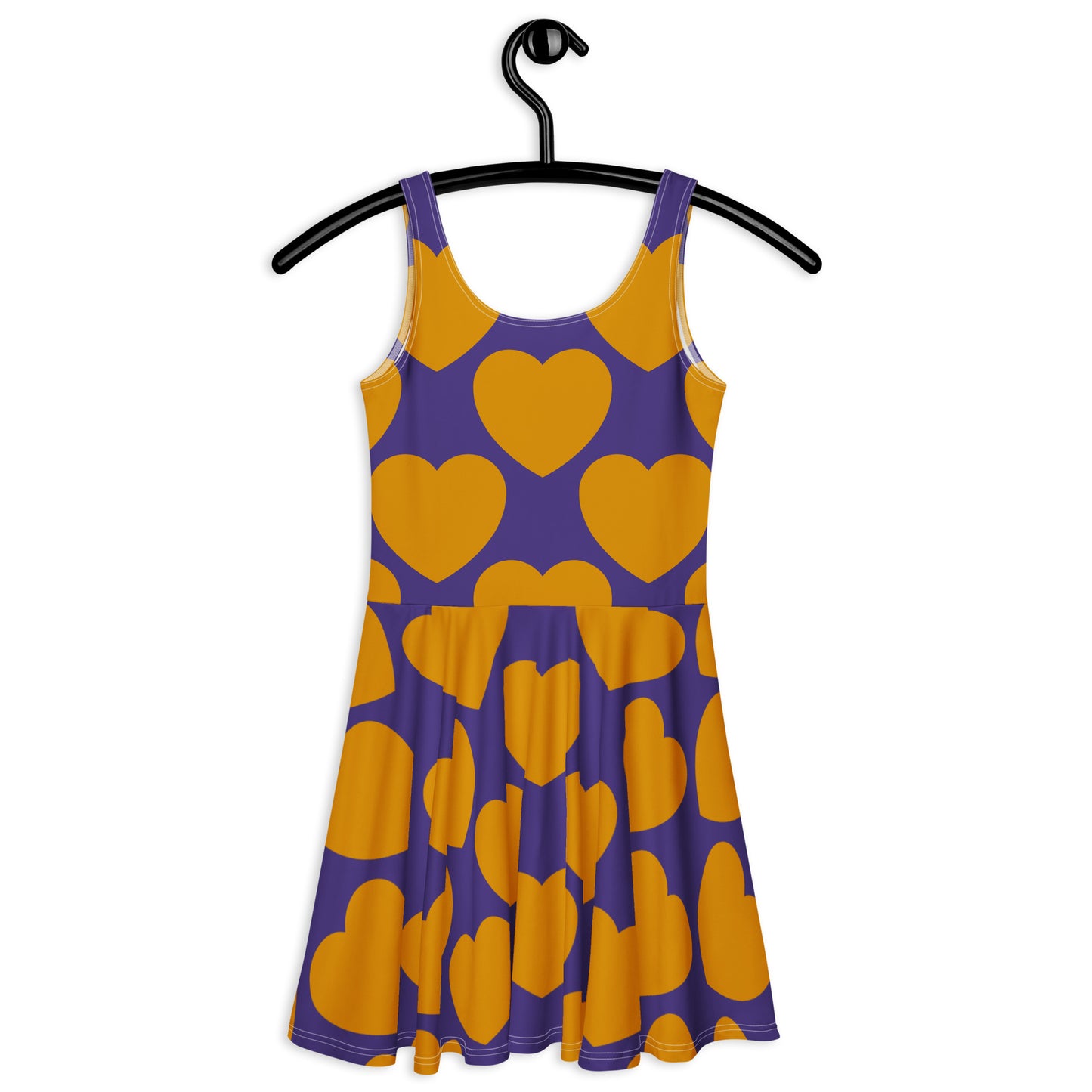 ELLIE LOVE orange purple - Skater Dress