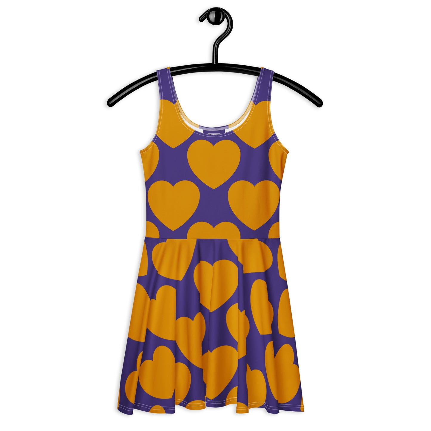 ELLIE LOVE orange purple - Skater Dress