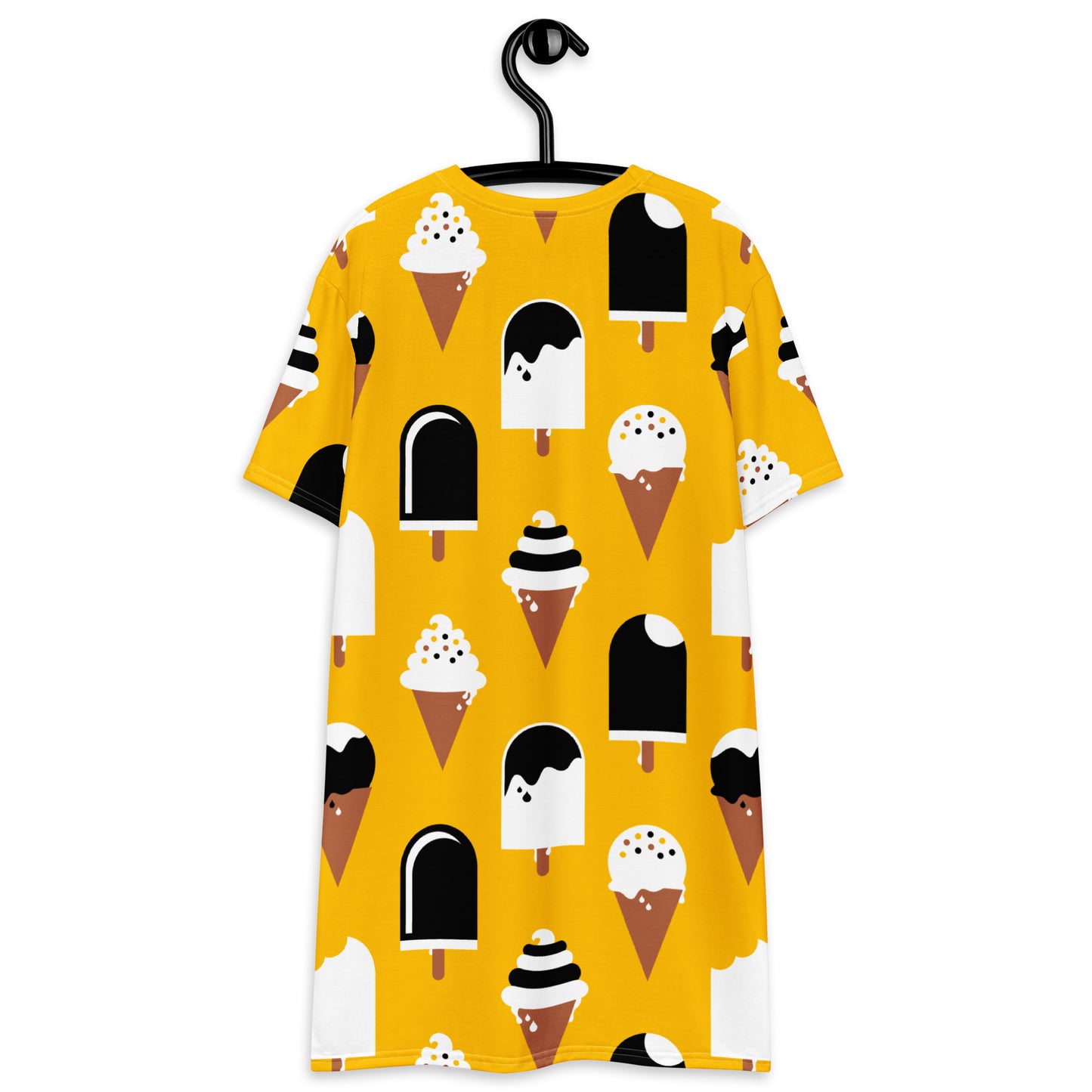JADE yellow - T-Shirt Dress