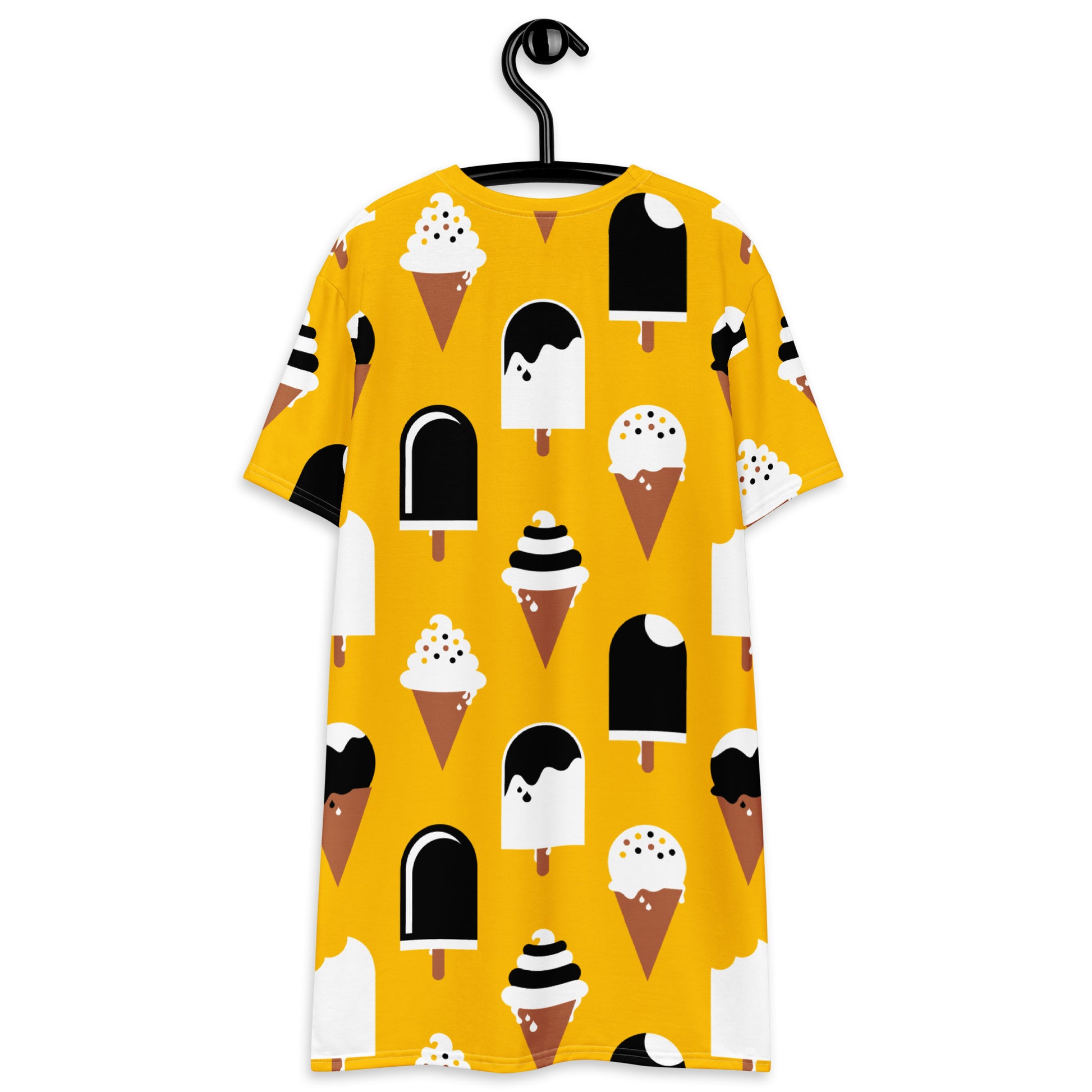 JADE yellow - T-Shirt Dress