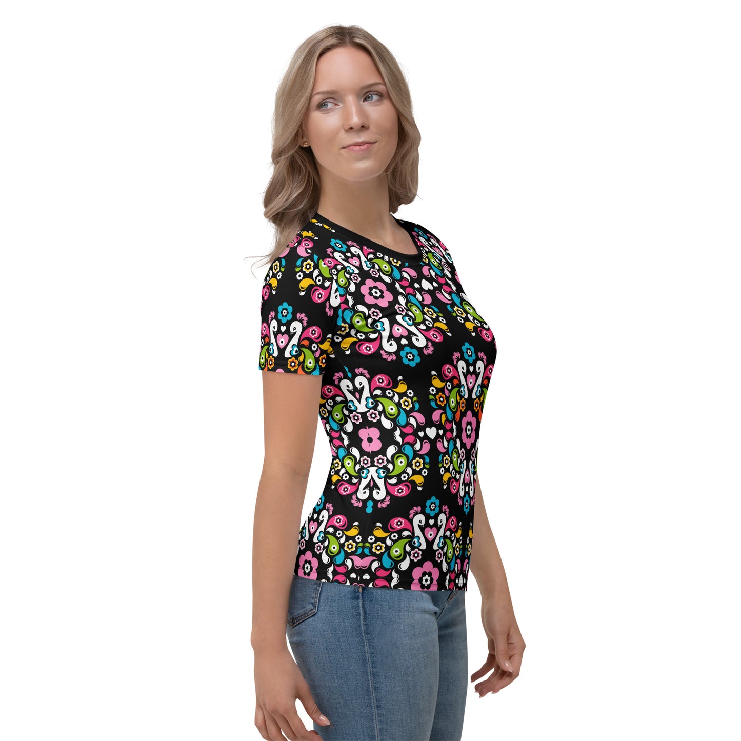 PEACOCK LOVE happy - Woman's T-Shirt