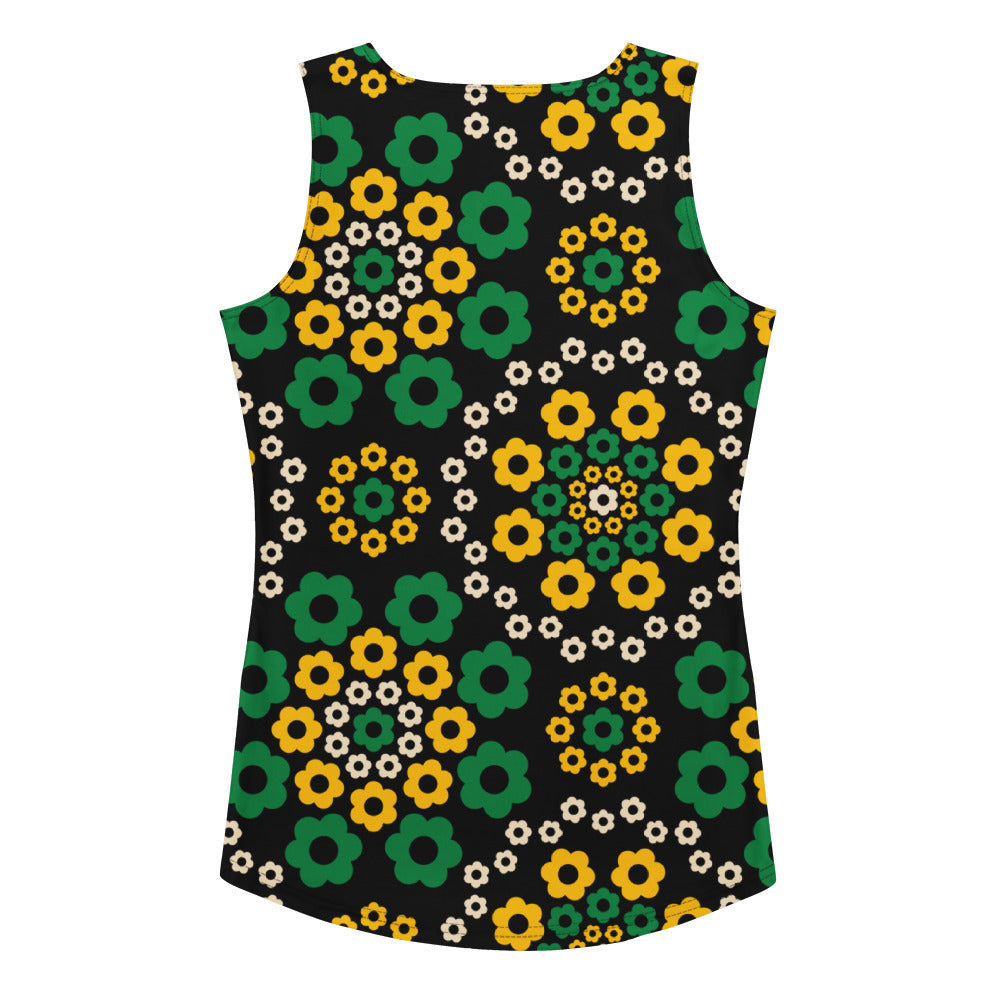 YESTERDAY yellow green - Tank Top | SHALMIAK