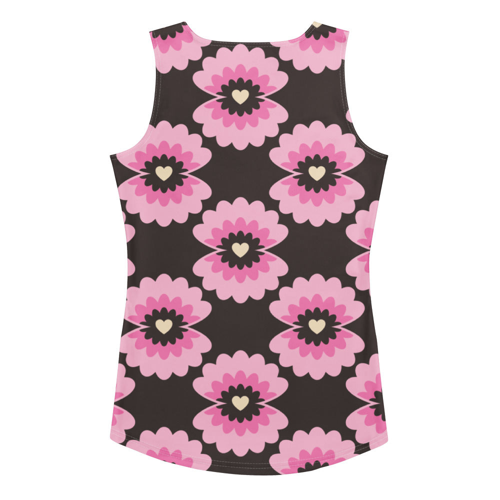 LOVE PEARL pink brown - Tank Top