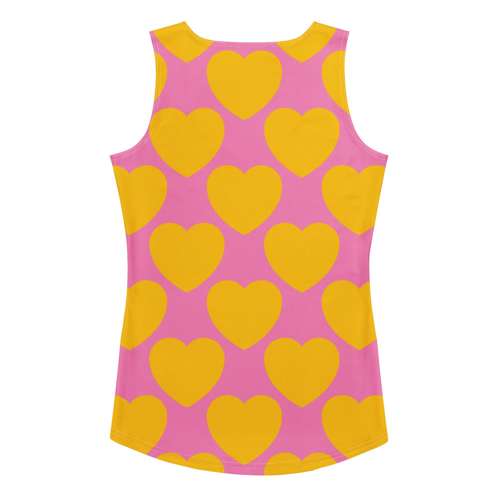 ELLIE LOVE yellow pink - Tank Top