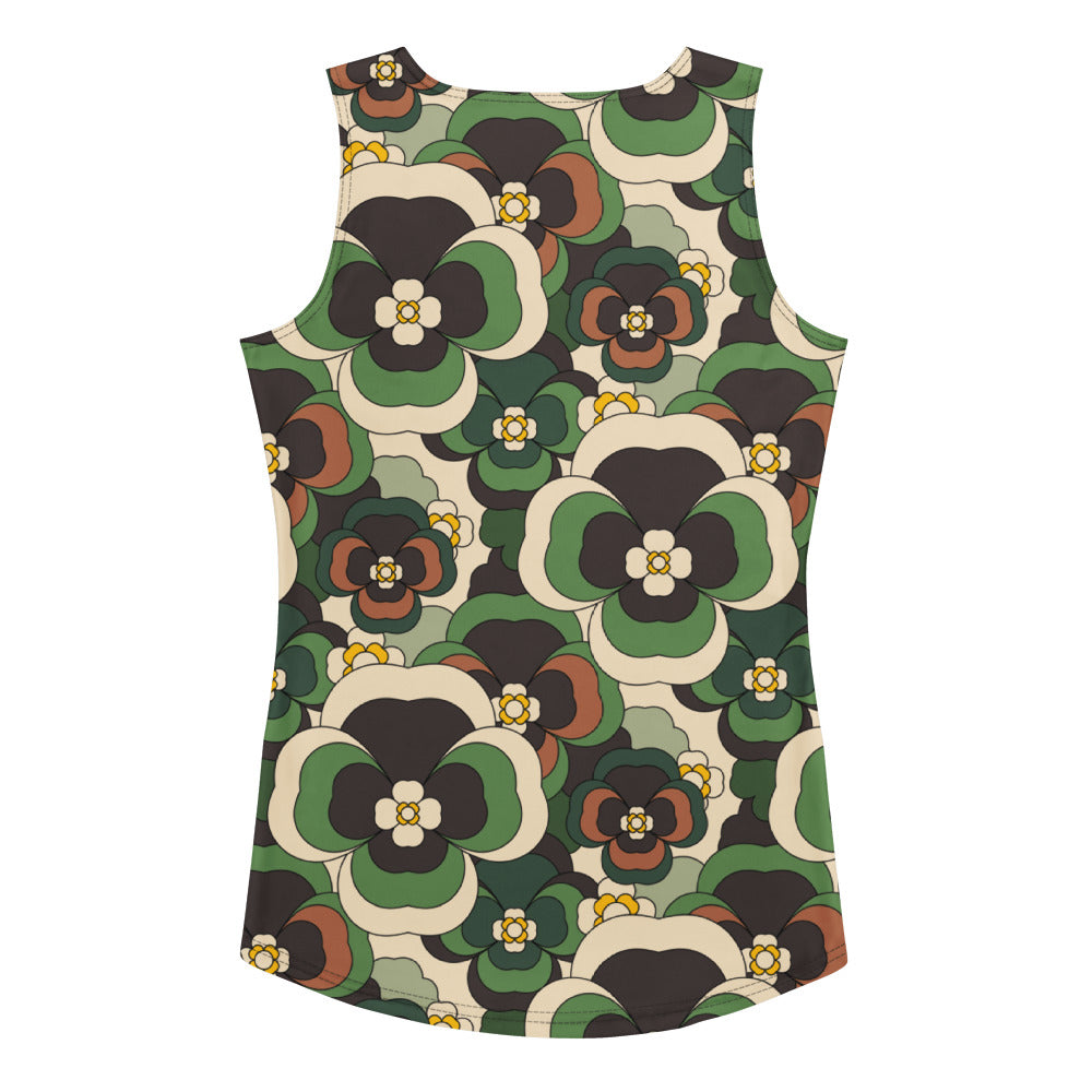 PANSY FANTASY green - Tank Top | SHALMIAK