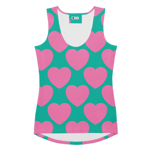 ELLIE LOVE pink mint - Tank Top | SHALMIAK