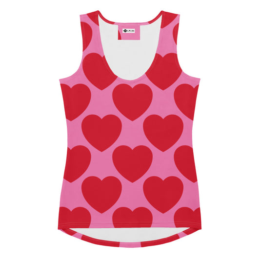 ELLIE LOVE red - Tank Top | SHALMIAK
