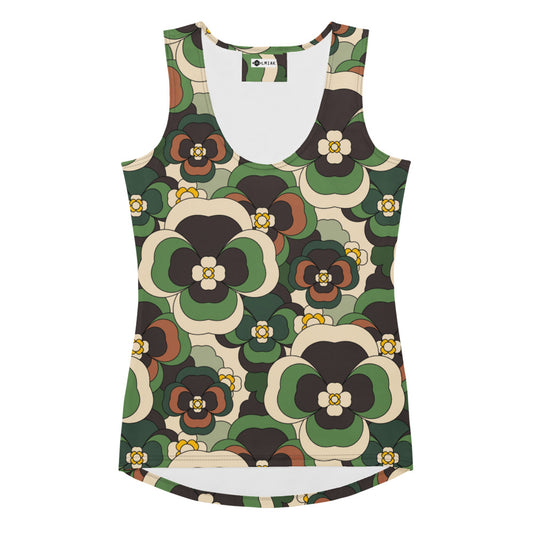 PANSY FANTASY green - Tank Top | SHALMIAK