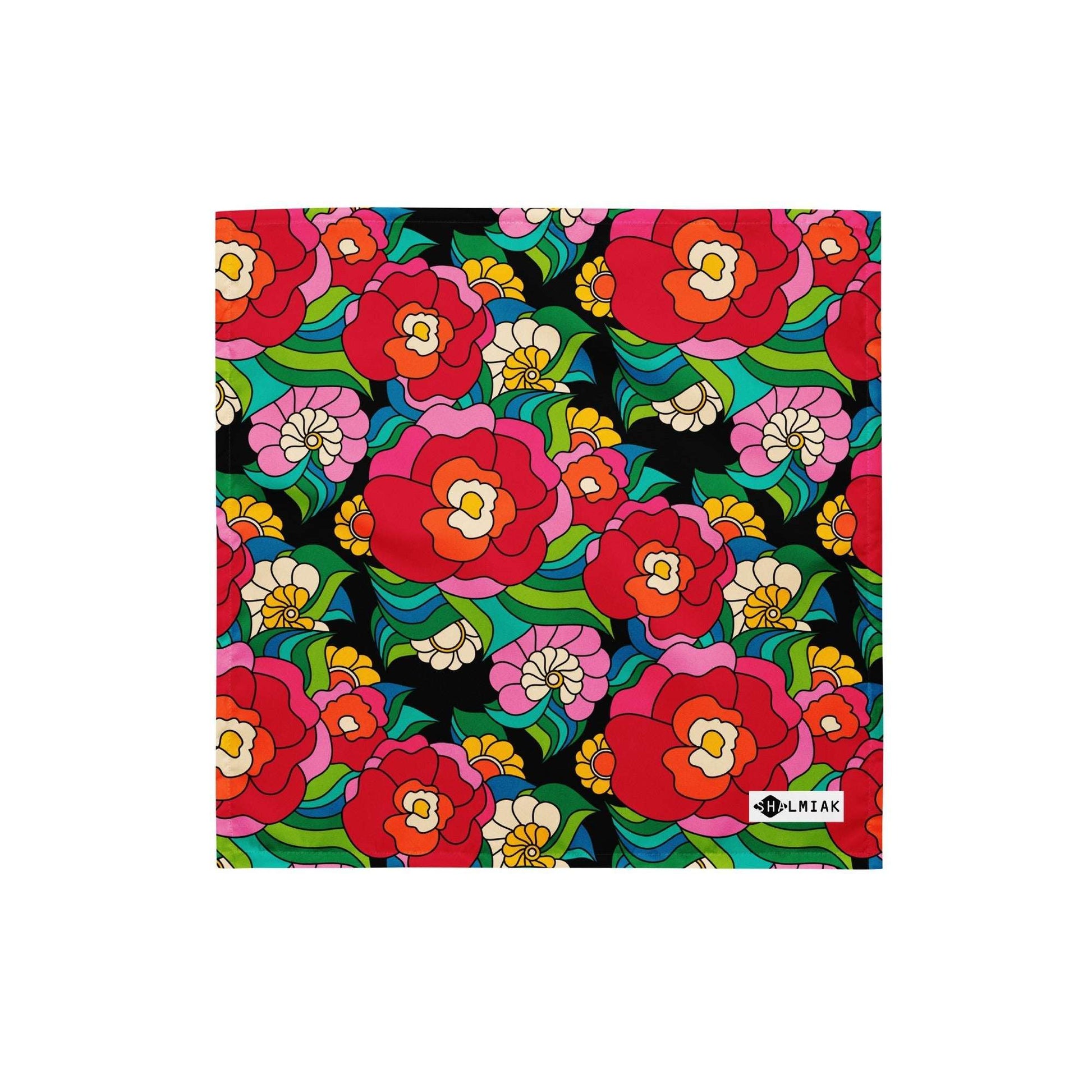 Bandana - BELLADRAMA - Big bold bloom print S