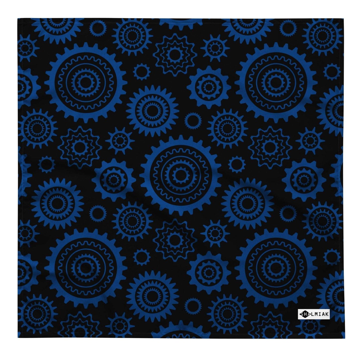 Bandana - GREAT GEAR blue black - Gear and tech print L