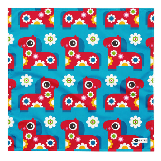 Bandana - PONY BLOOM turquoise