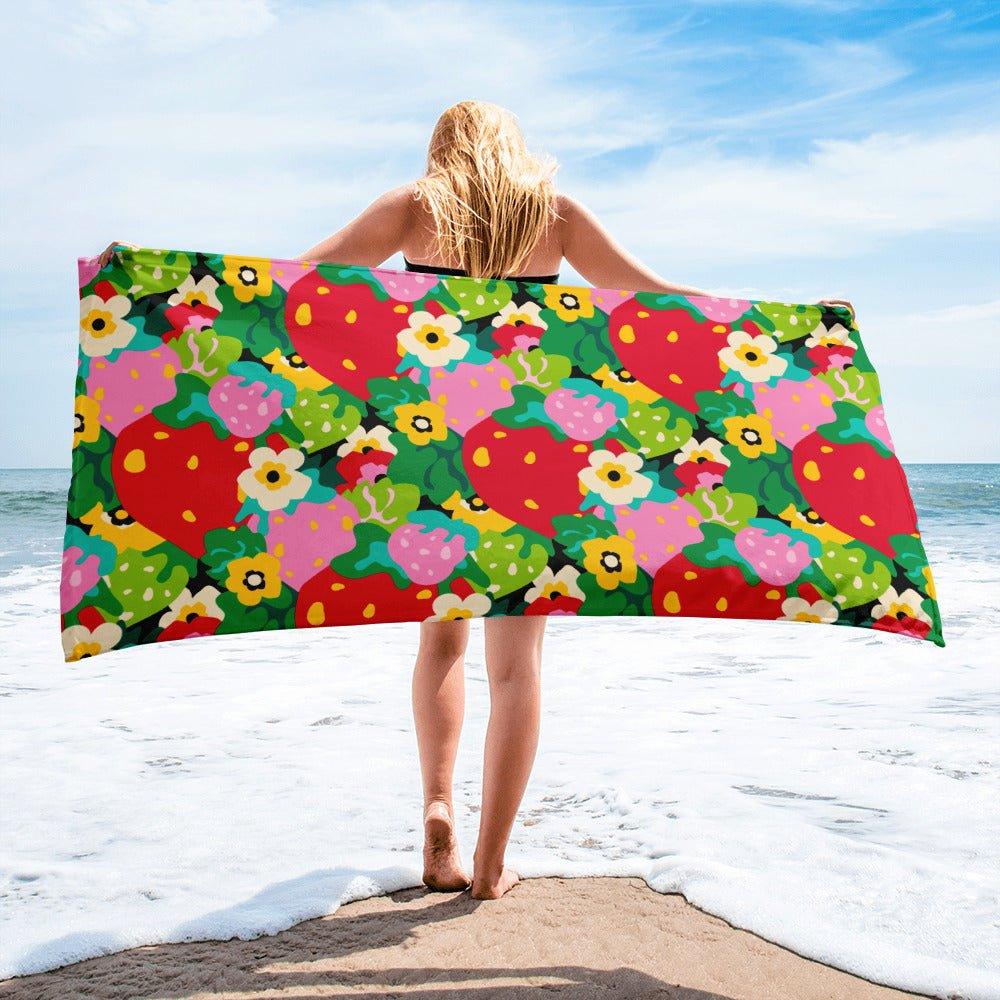 Towel - BERRYLEI - Colorful Strawberry Print