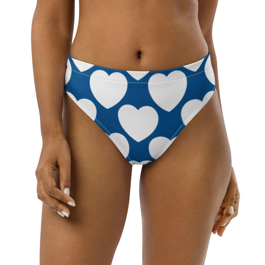 Bikini bottom - ELLIE LOVE fin - Bold heart print 3XL