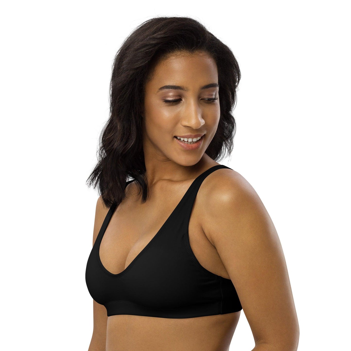 Bikini top - BLACK - Single color