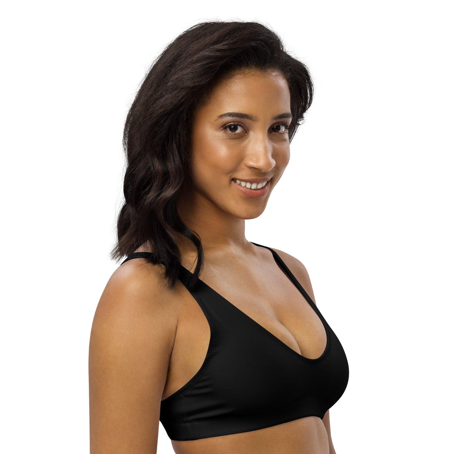 Bikini top - BLACK - Single color