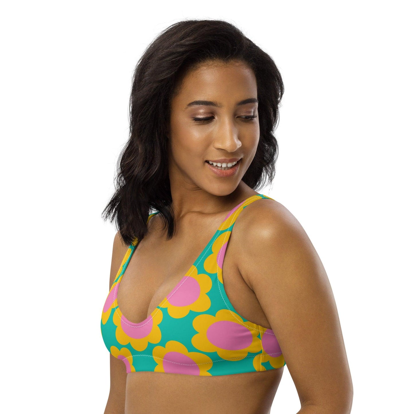 Bikini top - ELLIE - Classic floral print