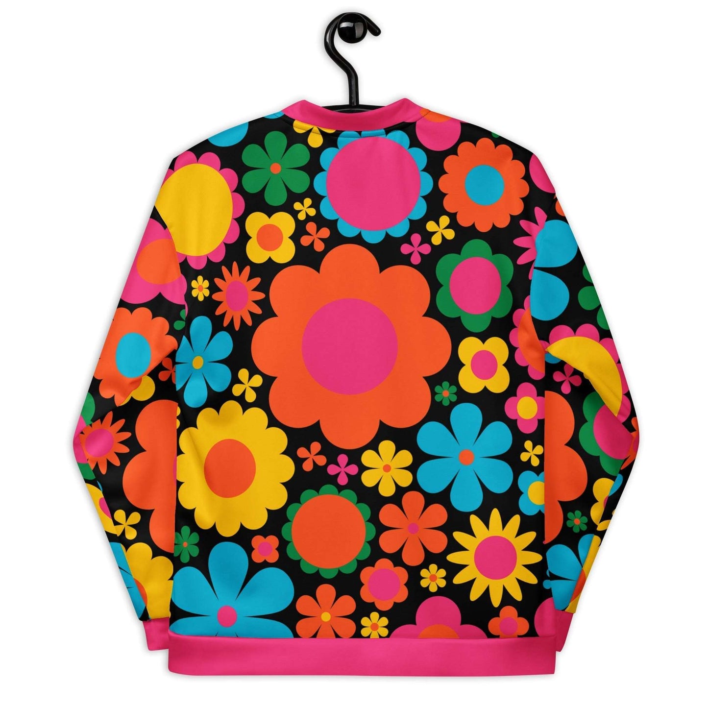 Bomber jacket - BLOOMPOP happy - Colorful bloom print