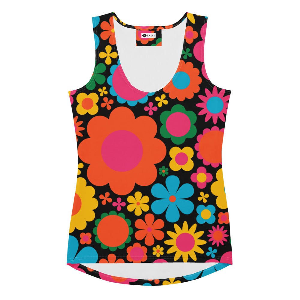 Tank top - BLOOMPOP happy - Colorful bloom print
