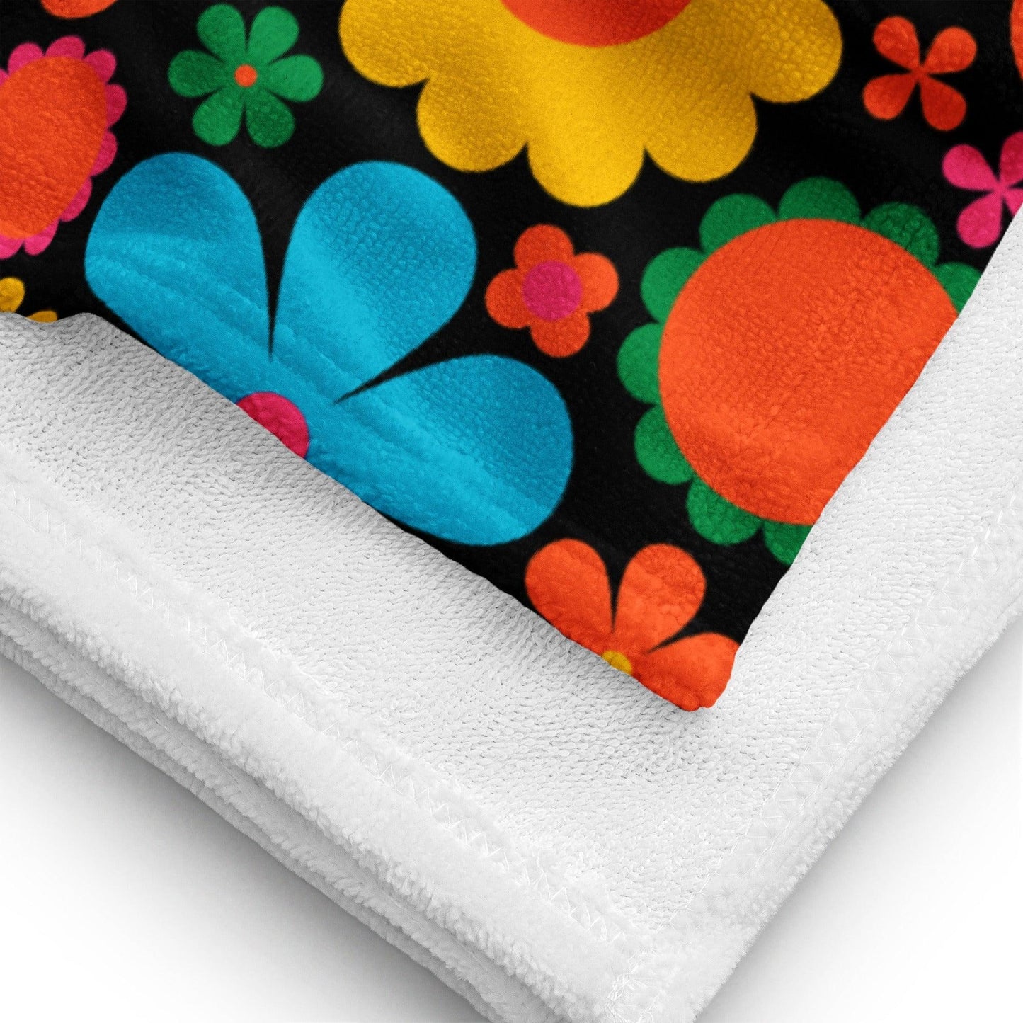 Towel - BLOOMPOP happy - Colorful bloom print