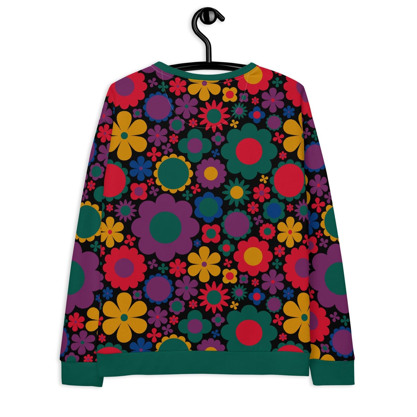 Sweatshirt - BLOOMPOP misty - Colorful bloom print
