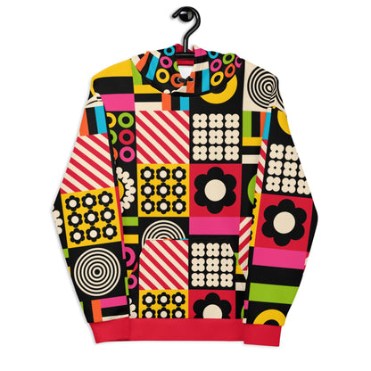Hoodie - CANDYBOX - Bold candy shapes print