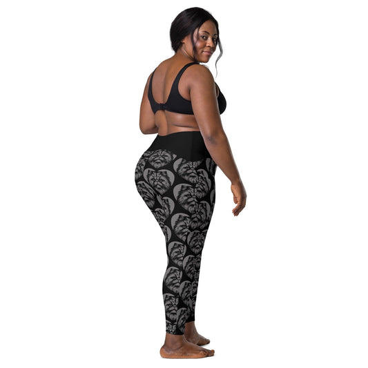 Cat breed leggings with pockets - PERSIAN - HERTTAHOUND - grey 6XL