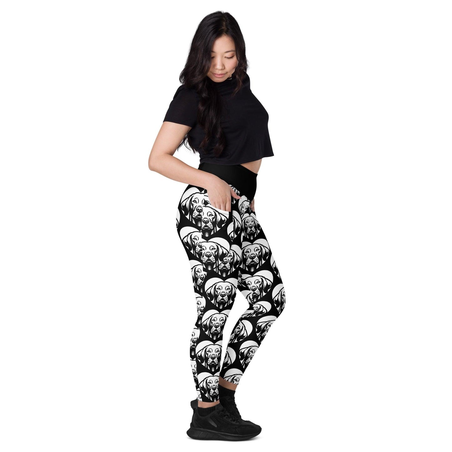 Dog breed leggings with pockets - VIZSLA - HERTTAHOUND