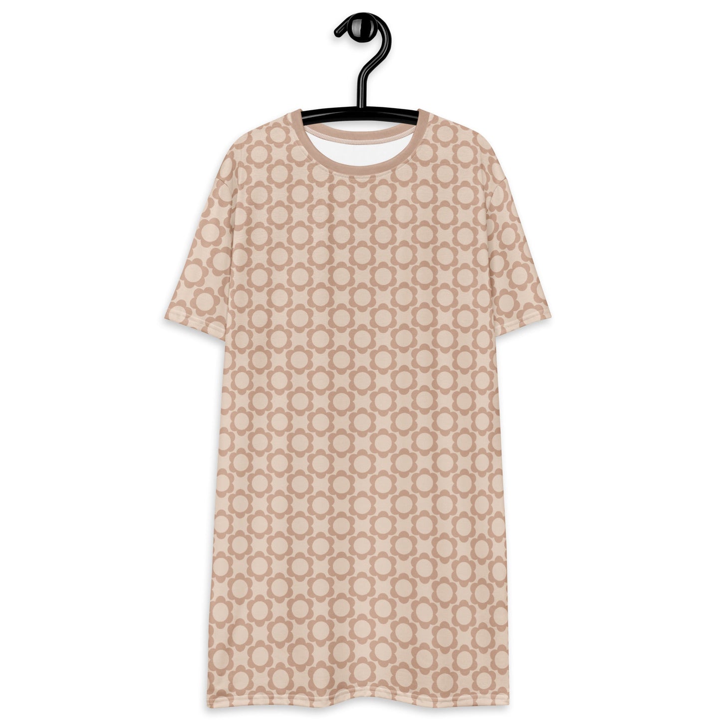 T-shirt dress - ELLIE BLOOM tender beige - Classic floral print 6XL