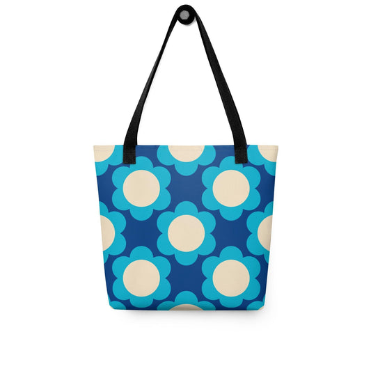 Tote bag - ELLIE blue - Classic floral print Default Title