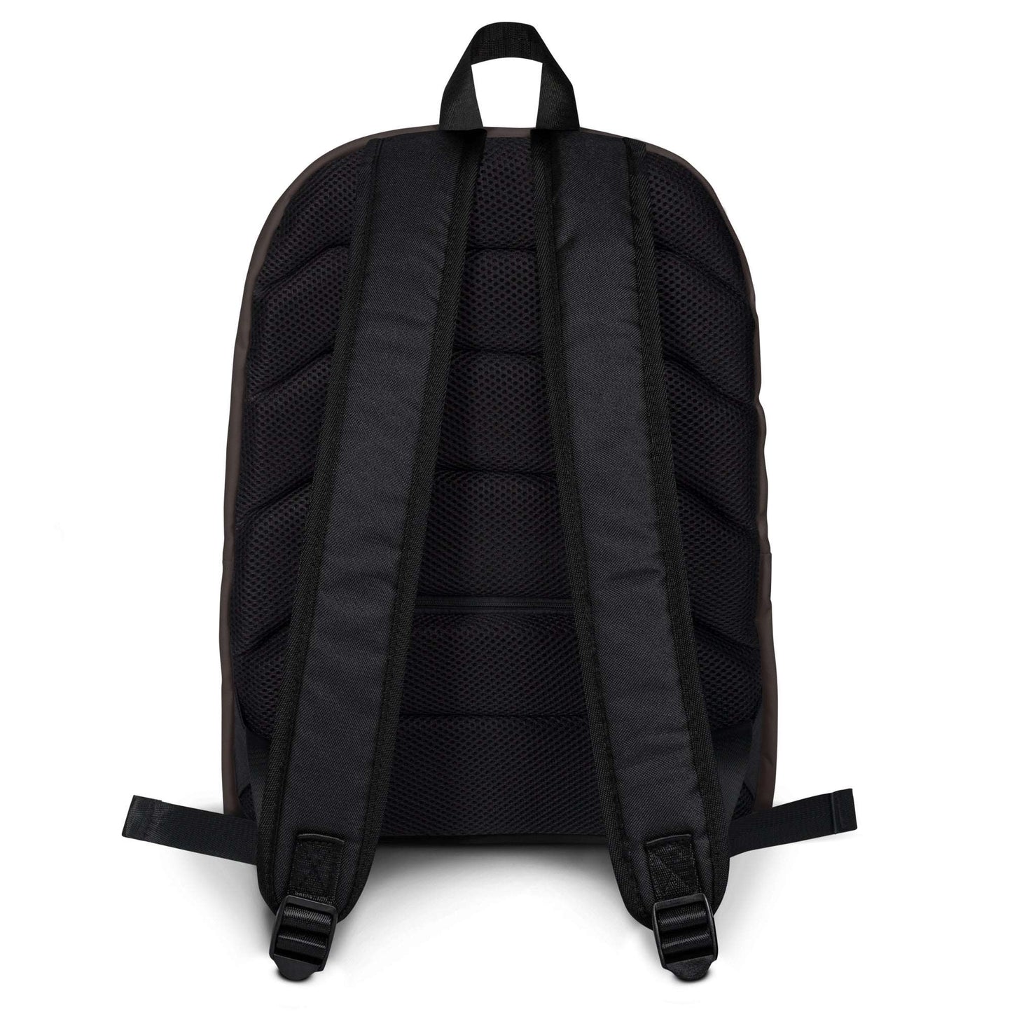 Backpack - ELLIE LOVE orange brown - Bold heart print