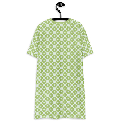 T-shirt dress - ELLIE LUCK tender green - Classic floral print