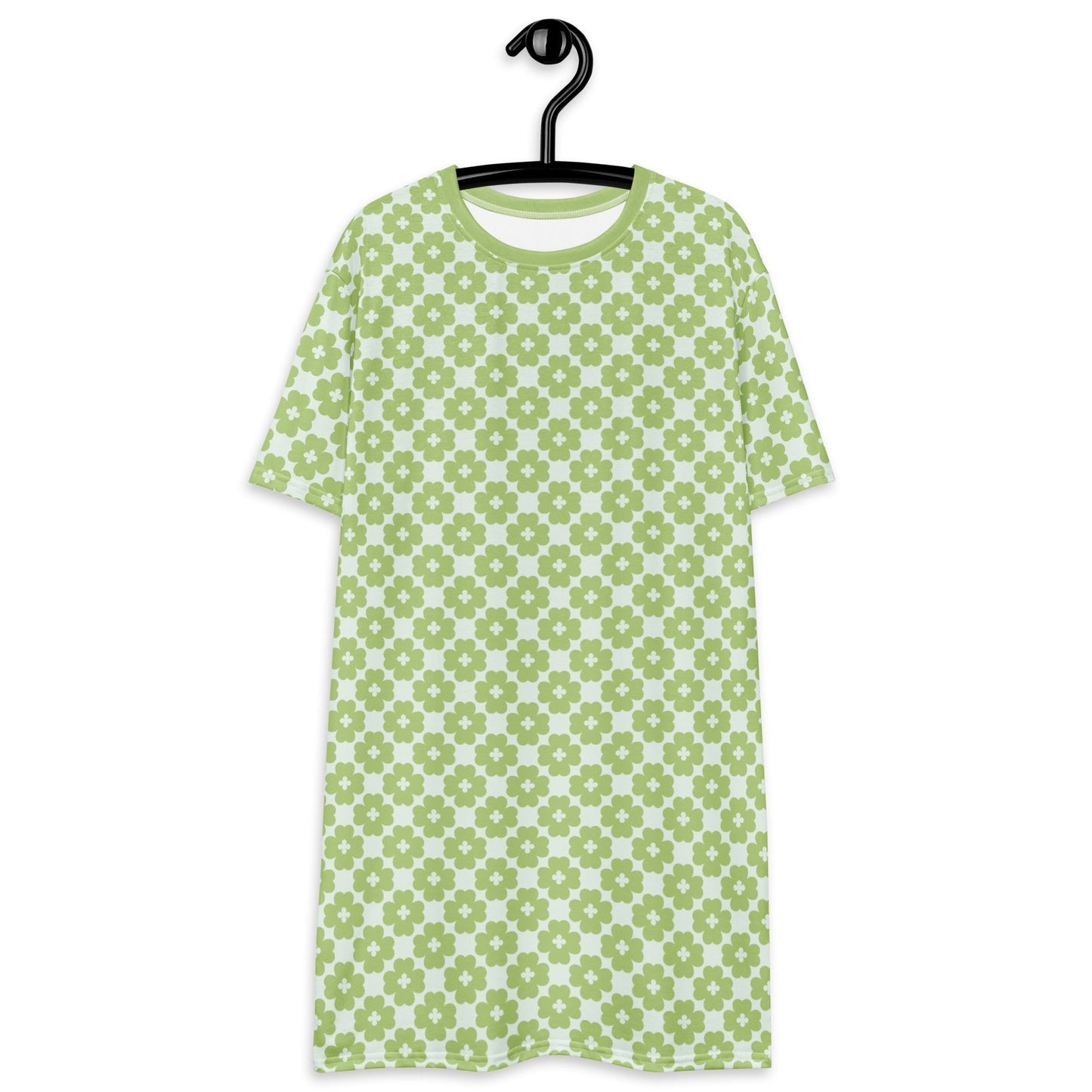 T-shirt dress - ELLIE LUCK tender green - Classic floral print 6XL