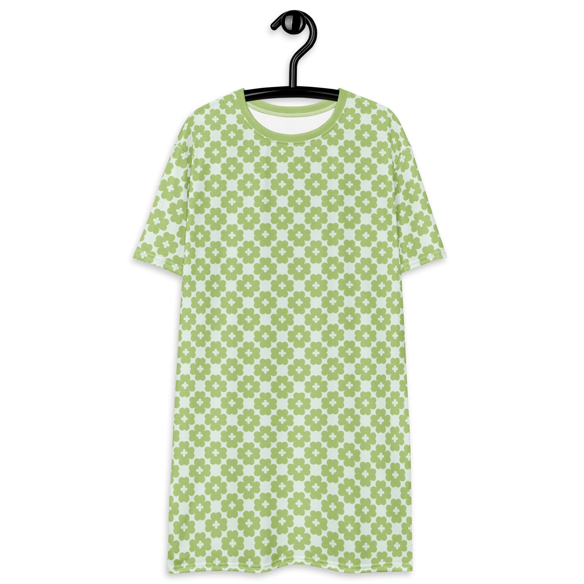 T-shirt dress - ELLIE LUCK tender green - Classic floral print 6XL