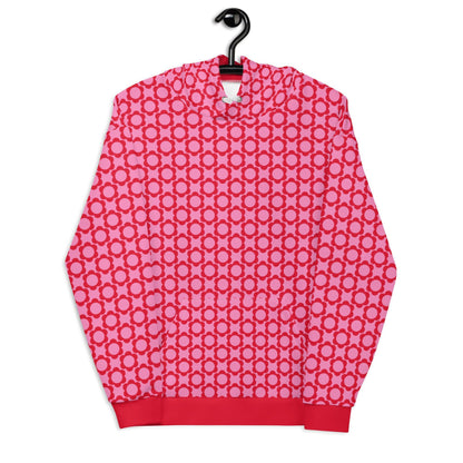 Hoodie - ELLIE mini red - Classic floral print 6XL
