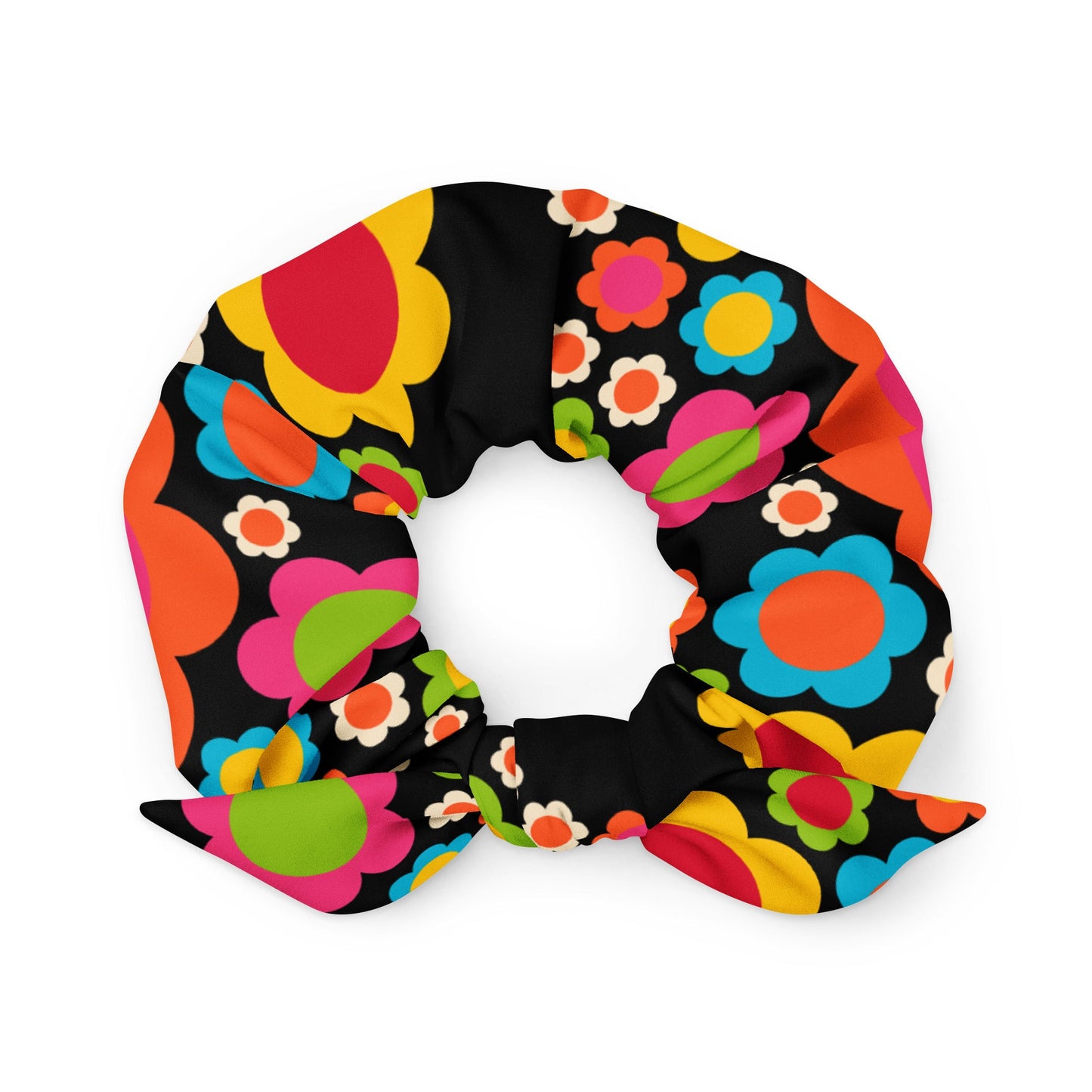 Scrunchie - ELLIE MIX - Colorful flower mix print Default Title
