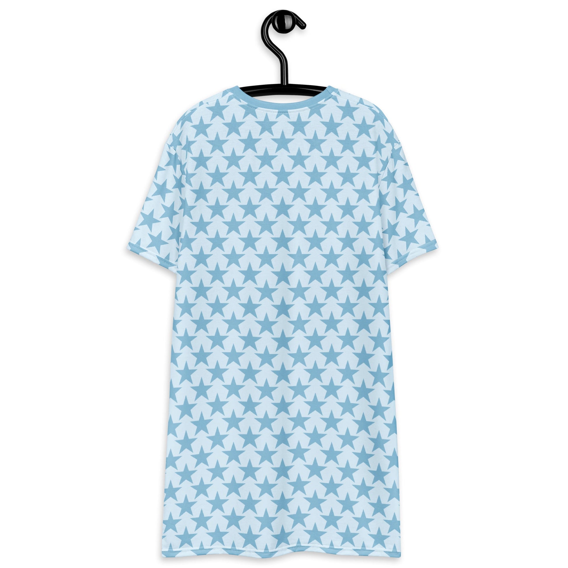 T-shirt dress - ELLIE STAR tender blue - Classic stars print