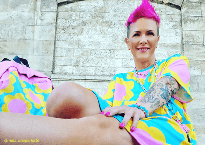 T-shirt dress - ELLIE - Classic floral print