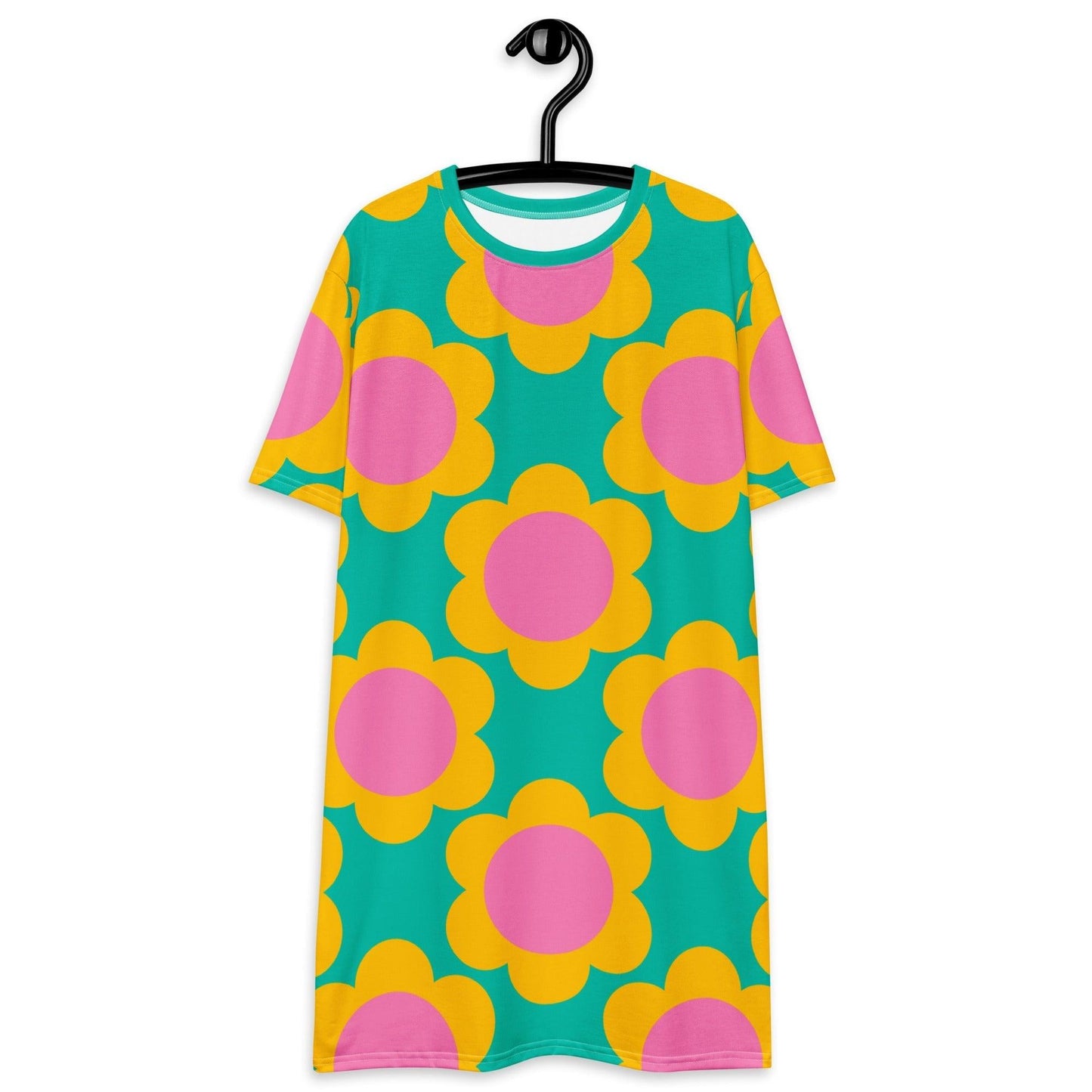 T-shirt dress - ELLIE - Classic floral print 6XL