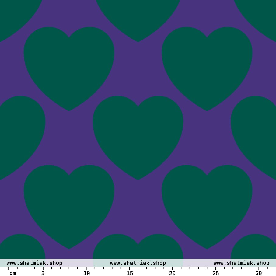 ELLIE LOVE green purple