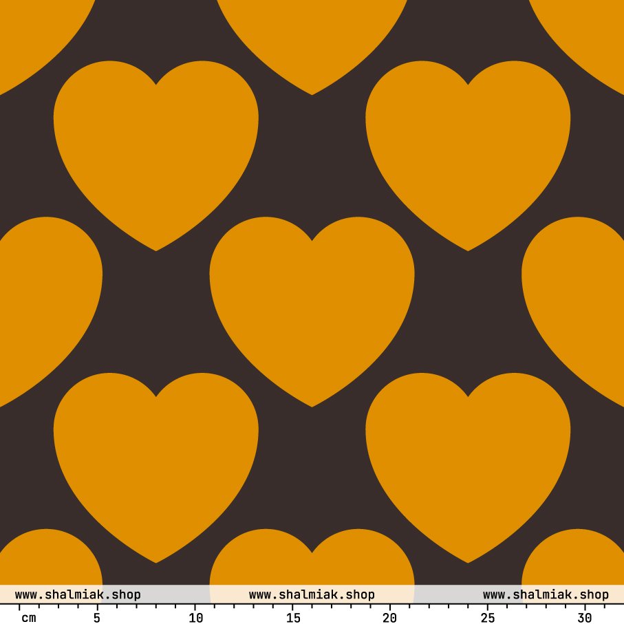 ELLIE LOVE orange brown
